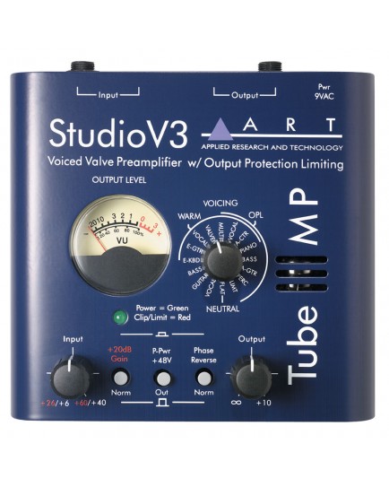 Art Tube MP Studio V3 Mic Preamp w/Variable Valve Voicing